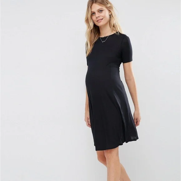 asos black swing dress Black Sweetheart Maxi Dress With Slit And Rhinestone Detail main image 1